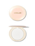 SHEGLAM Magic Veil Setting Powder Pressed Finishing Powder Waterproof&Oil Control,Moisturizing and non-drying Setting-Alabaster