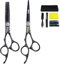 6 Inch Professional Hairdresser Scissors Left Handed Hairdresser Scissors Set (6-inch 2pc-C)