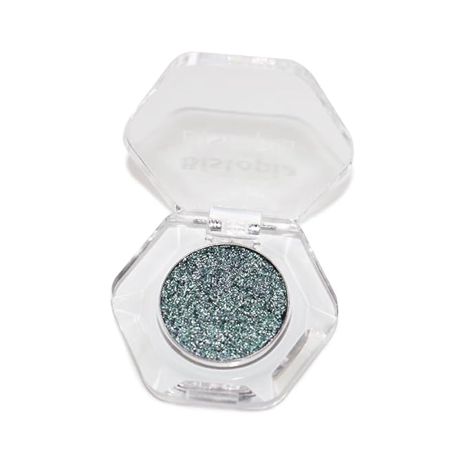 Chameleon Eyeshadow Collection, 14 Shades, Glitter Pressed Powder, Iridescent Shimmer Colors. (Time Lapse)