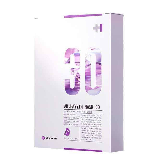 Hydrating Korean Sheet Face Mask Pack – 30g High-Essence Facial Masks Skincare, Moisturizing & Brightening Spa Mask, Affordable Skin Care Sheet Masks for Women & Men, 10 Count