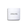 Whamisa Organic Flowers Nourishing Cream, 95.2% Organic, Waterless Formula, Fermented Postbiotic for Deep Hydration & Soothing, Moisturizing (50ml)