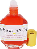 Lick Me All Over Scented Body Oil Fragrance [Roll-On - Red - 1/2 oz.] - ID#4613