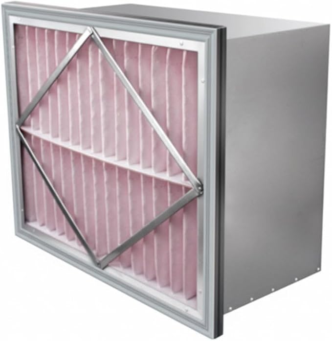 RIGID-PACK 20x20x12 Rigid Box Air Filter – MERV 14/95% ASHRAE HVAC Filter – - Image 4