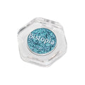 Chameleon Eyeshadow Collection, 14 Shades, Glitter Pressed Powder, Iridescent Shimmer Colors. (Stellar)