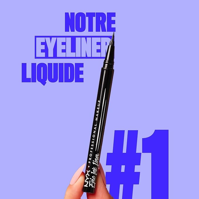 NYX PROFESSIONAL MAKEUP Line Loud Lip Liner, Longwear and Pigmented Lip Pencil with Jojoba Oil & Vitamin E - Ambition Statement (Warm Peach Brown)