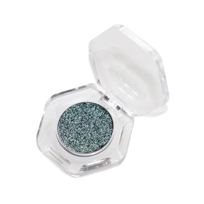 Chameleon Eyeshadow Collection, 14 Shades, Glitter Pressed Powder, Iridescent Shimmer Colors. (Time Lapse)
