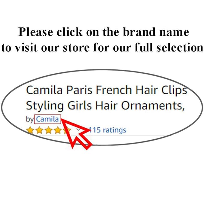 Camila Paris CP3646 French Headband for Women, Beige, Strong Hold Grip Women's Hair Band, Very Flexible, No Slip and Durable Styling Girls Hair Accessories, Made in France