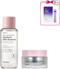 Hanskin Pink Hydration Duo – Hyaluron Skin Essence & Moisture Cream | Deep Moisture & Soothing Care for Dry, Sensitive Skin | Lightweight Glow Set for Radiant, Dewy Glass Skin | K-Beauty