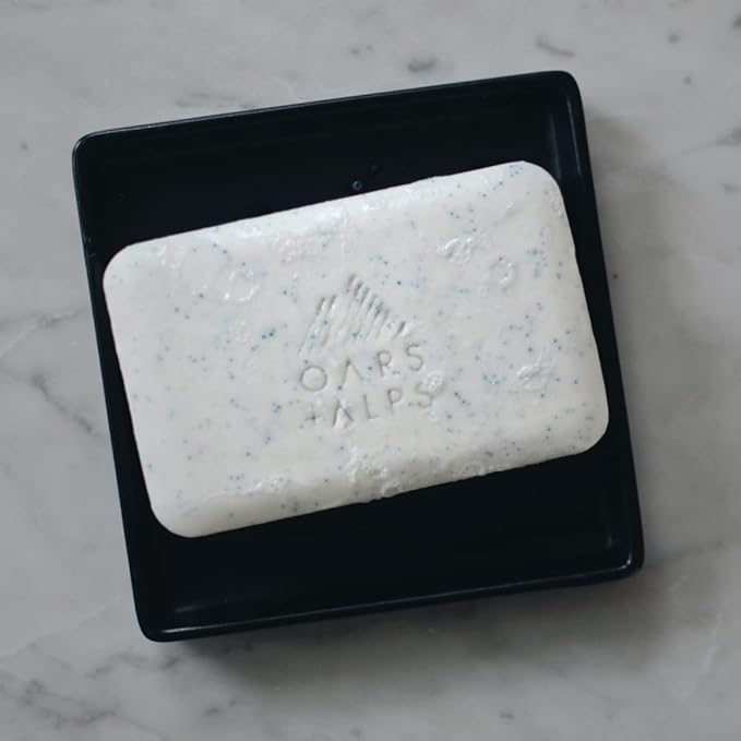 Oars + Alps Superfoliant Exfoliating Men's Bar Soap, Dermatologist Tested and Made with Clean Ingredients, Travel Size, 6 Pack, 6 Oz Each