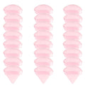24 Pcs Triangle Powder Puff, Cotton Makeup Puff, Washable Face Powder Puff (24LP), Christmas Gifts Stocking Stuffers for Women Girls