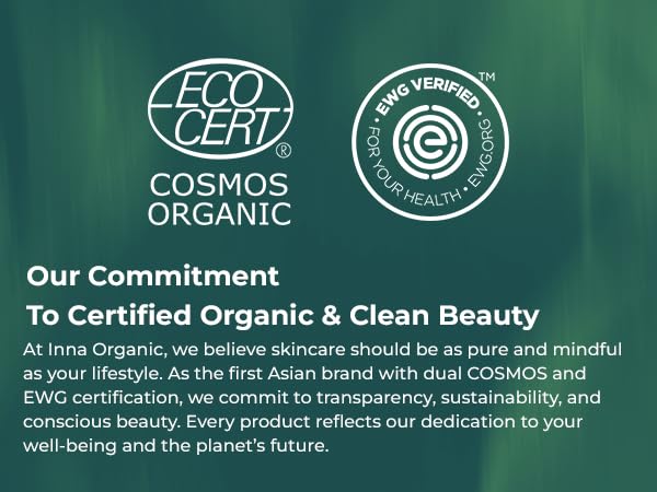 INNA ORGANIC Rejuvenating Lotion, Anti-aging, Wrinkle Care, Fine Lines & Tightening, EWG & COSMOS Certified | Frankincense Essential Oils Infused Skin Care | Luxury Clean Beauty