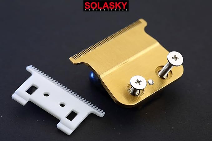 FX707 Replacement Trimmer Ceramic Blades Compatible with BaByL FX787 & FX726 Trimmer FX707Z Replacement Blades for BaByL Trimmer Blade