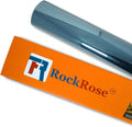 RockRose 75% Nano Ceramic Car Window Tint 40 in x 6FT 2PLY Privacy Film Heat Block, 99% UVR, and 85% IRR Block for Auto or Home Strong Adhesive, Easy Shrink, Plotter Friendly - Charcoal