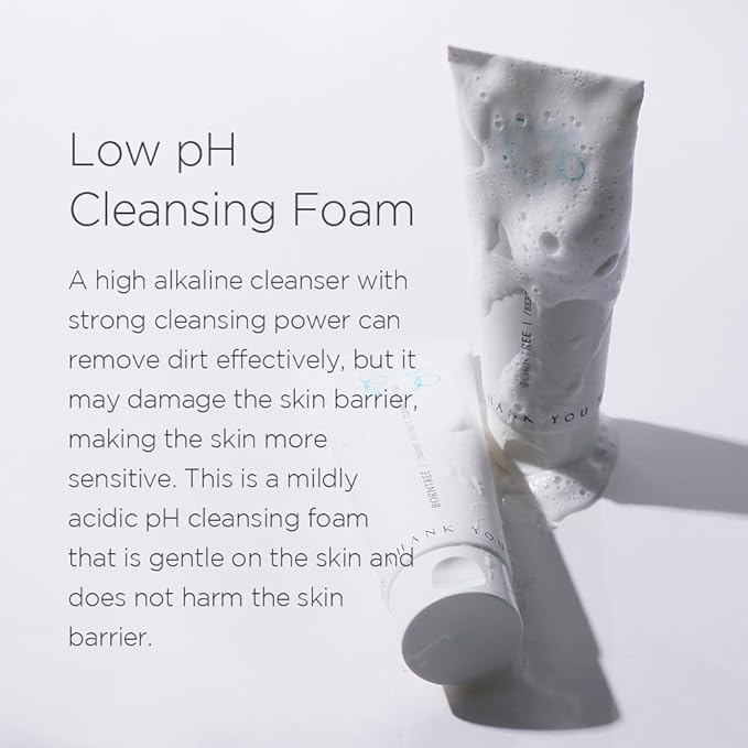 BORNTREE Berry Essence Cleansing Foam 5.07 fl oz/K-Beauty/Rich Foam Deep Cleansing/Coloring Makeup Clean Moisture.