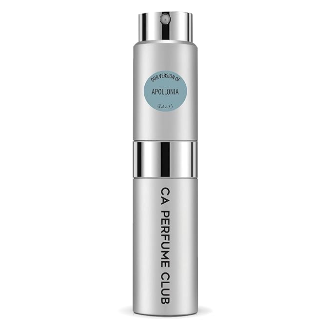CA Perfume Impression of Apollonia for Women and Men Floral Scent Long Lasting Unisex Fragrance Eau De Parfum Travel Size Refillable Atomizer Spray 0.27 Fl Oz 8ml
