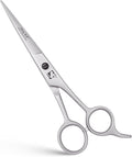 Jimy 6.5" Hair Scissors Professional – Ultra Sharp Razor Edge Stainless-Steel Scissors to Cut Hair – Ergonomic Design Salon Quality Hair Shears for Men, Women & Barbers