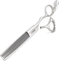 Professional 6 Inch Hair Thinning Shears Barber Scissors Sharp Hair Thinning Scissors 30 Teeth Barber Hair Clippers 440C Shears KINSARO for Hairdresser Barbershop or Home Use