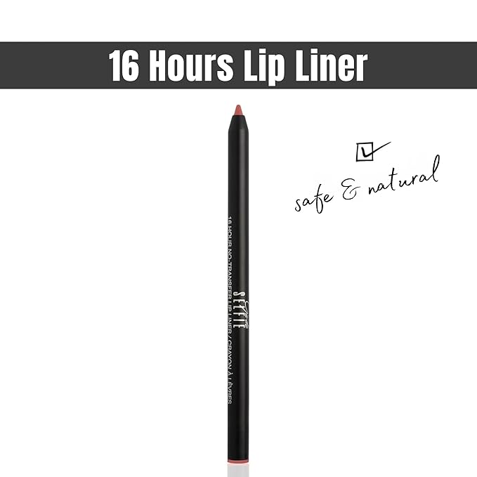 GA-DE Selfie 16 Hours Lip Liner, 857 - Long-Lasting, Transfer-Resistant Lip Liner Pencil - Lightweight, Creamy Soft Texture, High-Pigmented - 0.02 oz