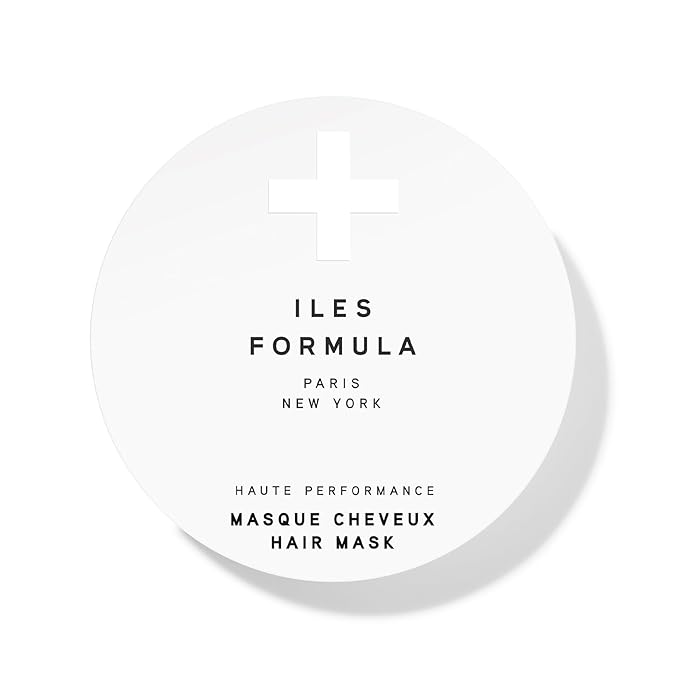 ILES FORMULA Hair Mask – Deep Conditioning Hair Treatment for Dry, Damaged, Frizzy Hair - Lightweight Hair Repair Mask with Tucuma Butter, Macroloba Seed, Vitamins B5 & E | Hydrating, Color-Safe
