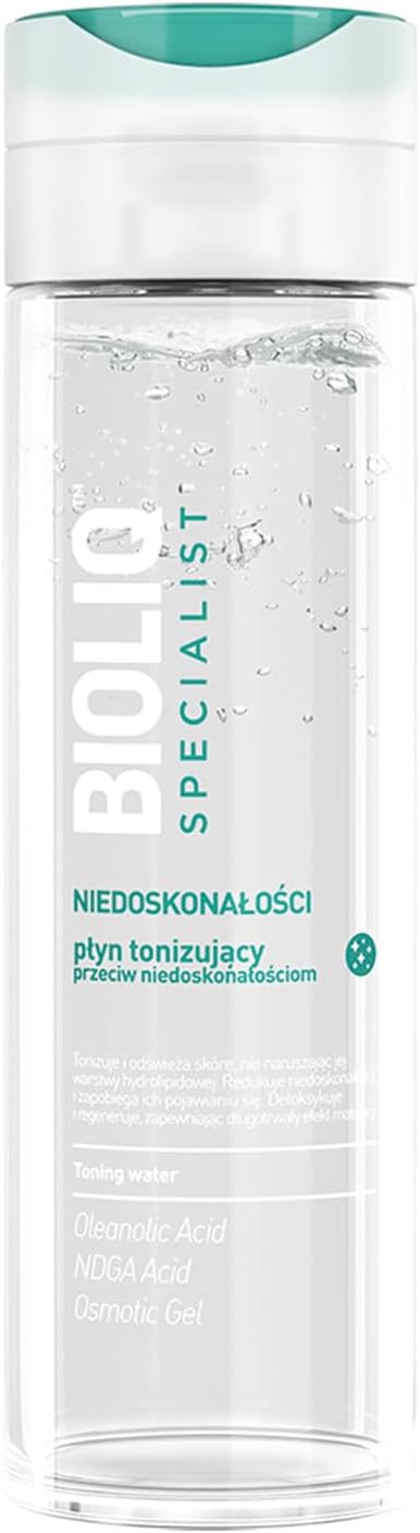 Bioliq - Specialist Toning Water - Restores Skin Balance, Mattifies All Day with Oleanolic Acid, NDGA, & Aloe Vera Leaf Extract for Skin Care - 200 ml
