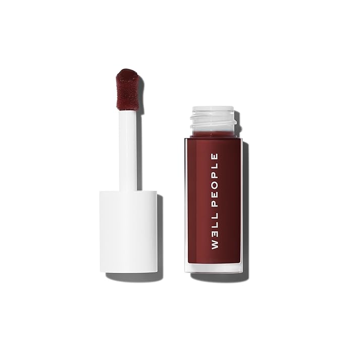 Well People Lush Lip Tinted Oil, Moisturizing Lip Oil For Nourishing & Conditioning Lips, Adds Sheer Color, Vegan & Cruelty-free, Dewy Iris