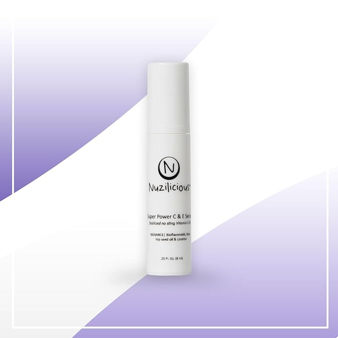 Professional Grade Super C & E Serum for Glowing Skin – Stabilized, Non-Stinging Vitamin C Formula – Vegan, Cruelty-Free, Anti-Dullness Face Serum, (0.25)