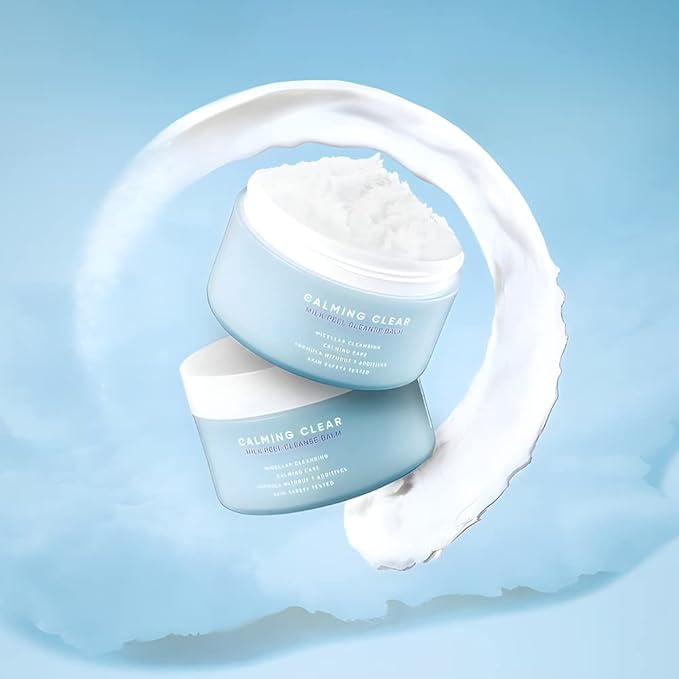 Leaders Calming Clear Milk Peel Cleanse Balm – Makeup Remover, Exfoliating, Deep Cleaning for Pores & Hydrating Cleanser for Smooth Skin Texture & Prevent Dead Skin Cells Buildup, 180ml (6.08 fl. oz.)