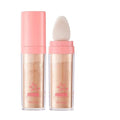 Glitter Powder Highlighter Makeup,Body Brightens the Natural Three-dimensional Face Powder Blusher .(03# Golden browm)