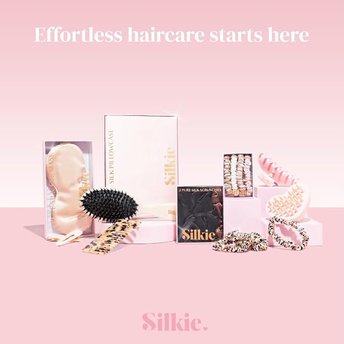 SILKIE x4 Set 100% Pure Mulberry Silk (Pink Sorbet)