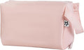 Tiny Twinkle Waterproof Travel Toiletry & Makeup Bag Organizer | Large Capacity Cosmetic Case with Compartments & Handle, A Thoughtful Travel Companion for Women (Rose)