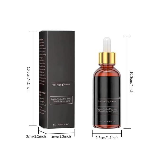 Facial Serum with Glycerin and with Peptides - Formula to Help Reduce Appearance of Fine Lines and Improve Skin Elasticity(2PCS)