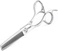 Hair Thinning Scissors left hand 5.5 Inch Barber Scissors Left hand Hair Thinning Shears Barber Shears KINSARO for Hairdresser Barbershop or Home Use