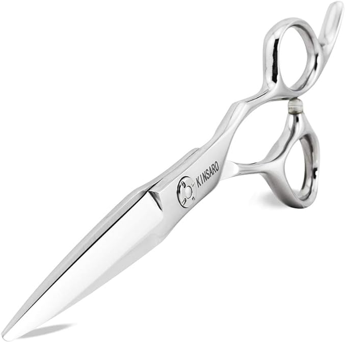 6" Hair Cutting Scissors to Cut Hair Cutting Shears Professional Haircut Hairdresser Scissors 440C KINSARO for Hairdresser Barber or Home Use