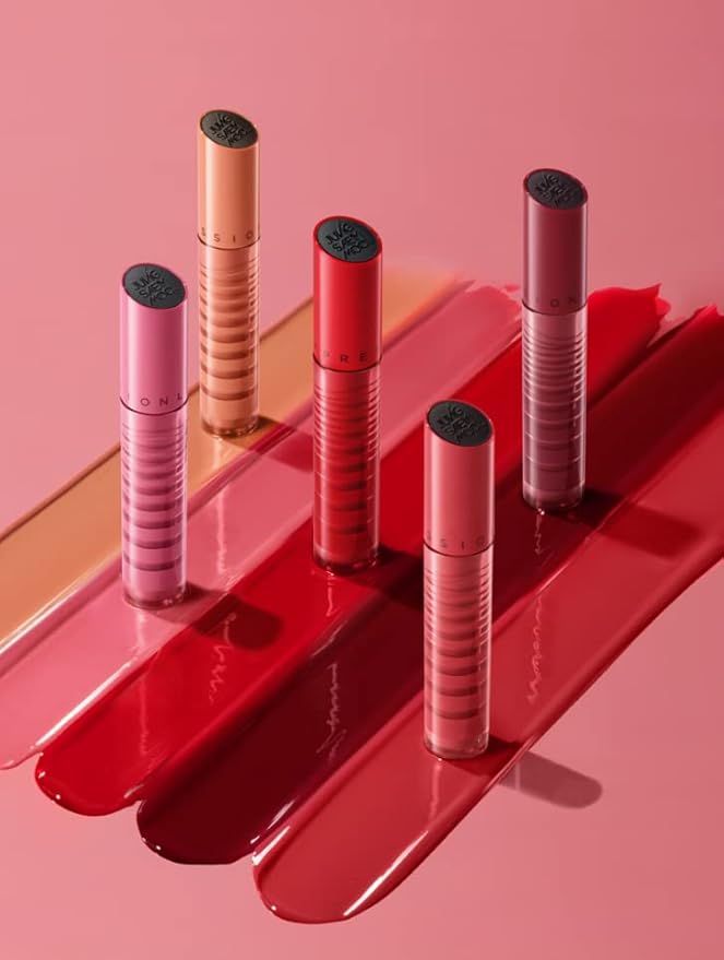 JUNG SAEM MOOL LIP-PRESSION Glow Lasting Tint 0.14 Fl Oz, Water-In-Oil Gloss Tint for Hydrated, Plump Lips, Non-Sticky Comfortable Fit for Radiant Lip Stain, Korean Lip Makeup (More Deep Plum)