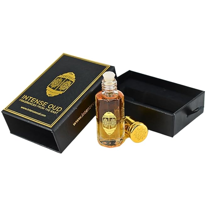 INTENSE OUD Poison Girl Arabian Perfume Oil for Women, Long Lasting Alcohol-Free Concentrated Fragrance, 12ml (0.40 oz) in Black Gift Box, Orange & Vanilla Notes