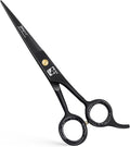 Jimy 6.5" Hair Scissors Professional – Ultra Sharp Razor Edge Stainless-Steel Scissors to Cut Hair – Ergonomic Design Salon Quality Hair Shears for Men, Women & Barbers
