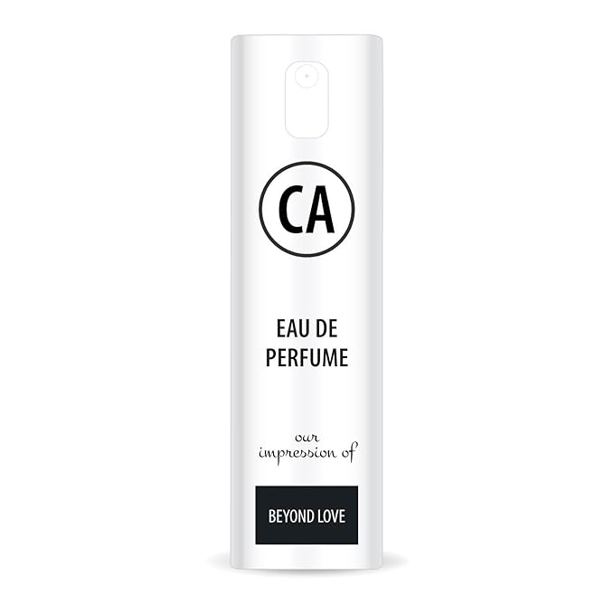 CA Perfume Impression of Beyond Love for Women Eau De Parfum Floral Scent Long Lasting Perfumes for Women Travel Size TSA Ready for Day and Night Wear 0.33 Fl Oz 10ml