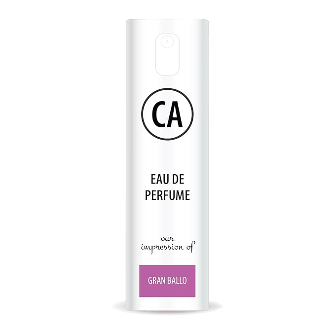 CA Perfume Impression of Gran Ballo for Women Eau De Parfum Floral Fruity Scent Long Lasting Perfumes for Women Travel Size TSA Ready for Day and Night Wear 0.33 Fl Oz 10ml