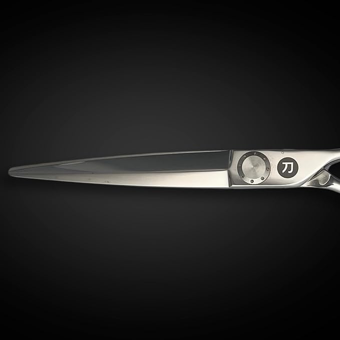 7" Saki Shears Tanto Professional Hair Cutting Shears - Extremely Sharp Convex Blades for Fine Hair Cutting - Japanese Steel Scissors for Salon Use (7" Hair Scissors)