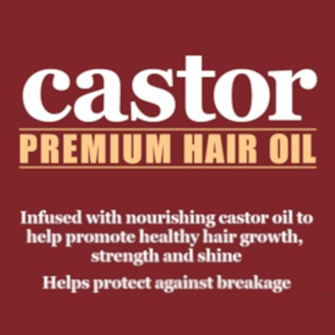 Difeel Pro-Growth Hair Care Set with Castor Oil - 3-PC Style: Shampoo & Conditioner 12oz EACH, & Hair Oil 8oz