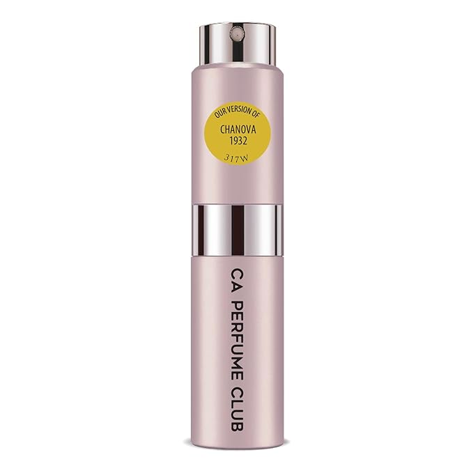 CA Perfume Impression of Chill 1932 for Women Floral Woody Musk Scent Long Lasting Perfumes for Women Eau De Parfum Travel Size Refillable Atomizer Spray 0.27 Fl Oz 8ml (Pack of 3)