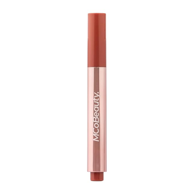 MCoBeauty - Lip Plump 4-in-1 Hydrating Lacquer - Multi-Benefit Lip Color with Shea Butter, Hyaluronic Acid and Click-Pen Format - Lucy, Candy Pink Shade - 2.5ml