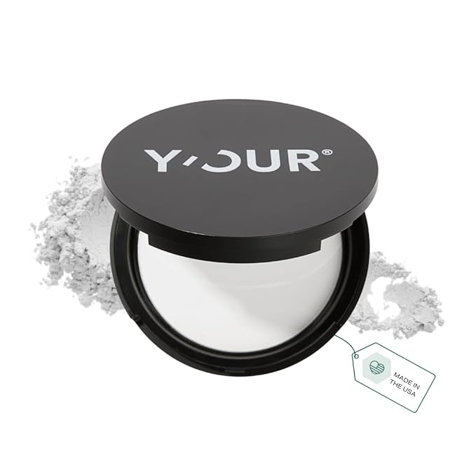 Y'OUR HD-Perfect Matte Pressed Powder | Soft Focus & No Flashback Finishing for All-Day Oil Control | Blurs Pores & Fine Lines | Talc-Free, Translucent for All Skin Tones