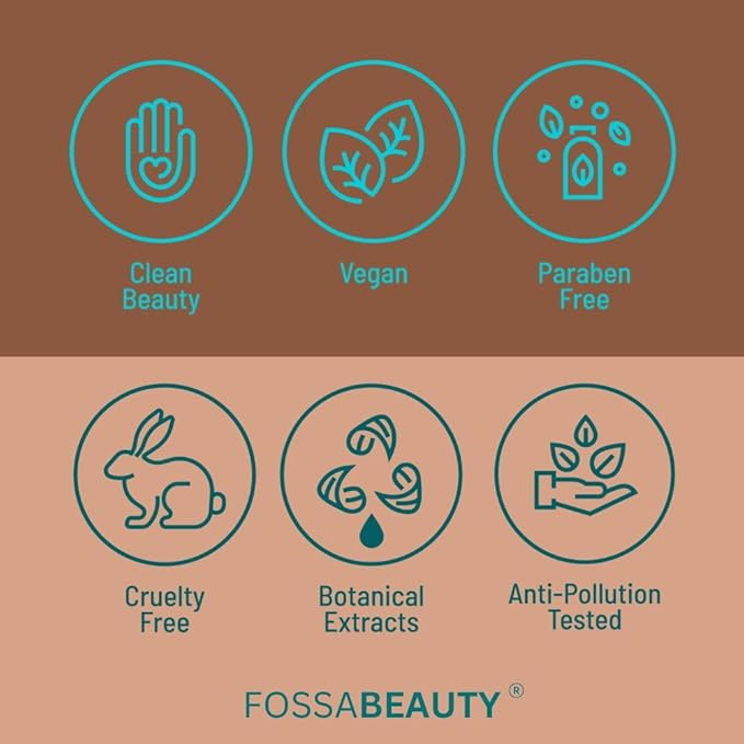 Fossa Nourishing Coconut Oil Hair Treatment with Shea Butter | Lightweight, Paraben Free, Prevents Split Ends, Reduces Breakage, Adds Shine & Frizz Control for All Hair Types | 100ml, 3.4 fl. oz.