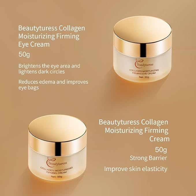 Anti Aging Skin Care Set - Snail Mucin & Collagen Infused - Skincare Gift Sets for Women - Deep Moisturizing & Firming Facial Kits - Suitable for All Skin Types