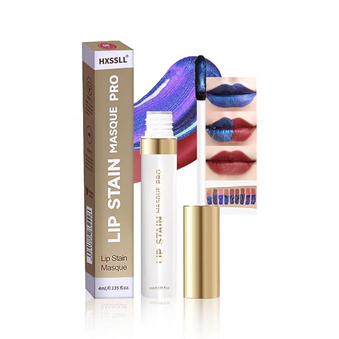 Lip Stain Peel Off – Long Lasting Waterproof Lip Tint, Smudge Proof Transfer Resistant Lip Stains Tattoo,High Pigment Matte Lip Color, Kiss Proof Peel Off Lip Stain Masque,All-Day Stay Lip Makeup 08#