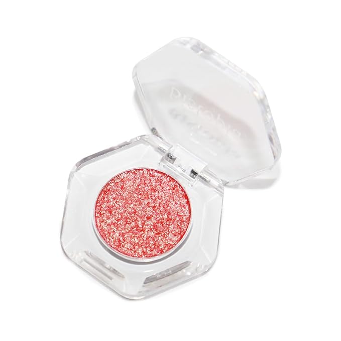 Chameleon Eyeshadow Collection, 14 Shades, Glitter Pressed Powder, Iridescent Shimmer Colors. (Monarch)