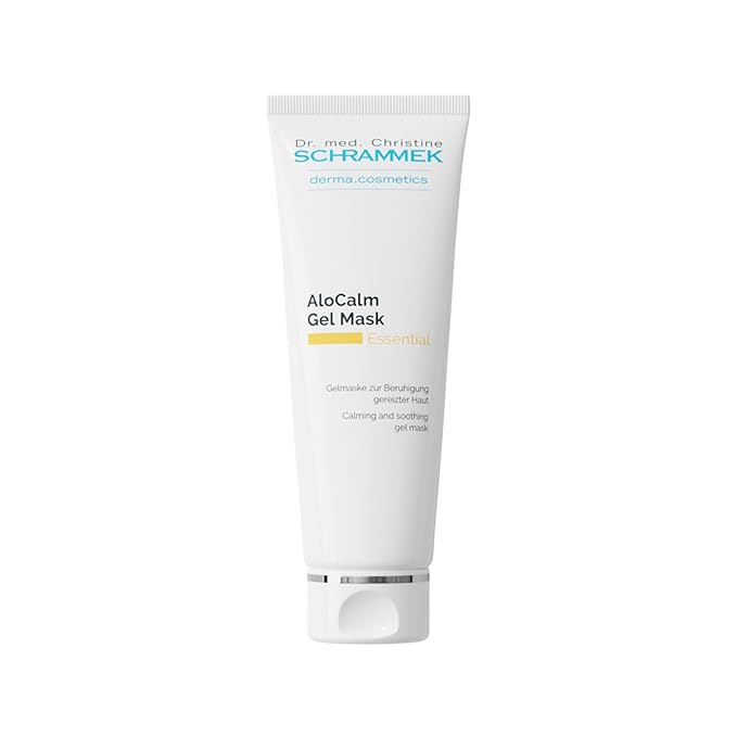 Schrammek Dr AloCalm Gel Mask (2.5 fl oz) – Intensive Skincare with Aloe Vera & Hyaluronic Acid - Hydrates Skin - All Skin Types - Post-Sun Care