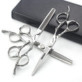 6/7/7.5/8/9-inch professional hair clipper set, stainless steel sharp hair clippers, hairdresser specific scissors