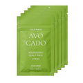 "RATED GREEN Cold Brew Avocado Nourishing Scalp Pack w/Banana, 1.69 Fl. Oz Deep Conditioning, Hydrating Hair Mask for Dry Damaged Hair, Pack of 5"